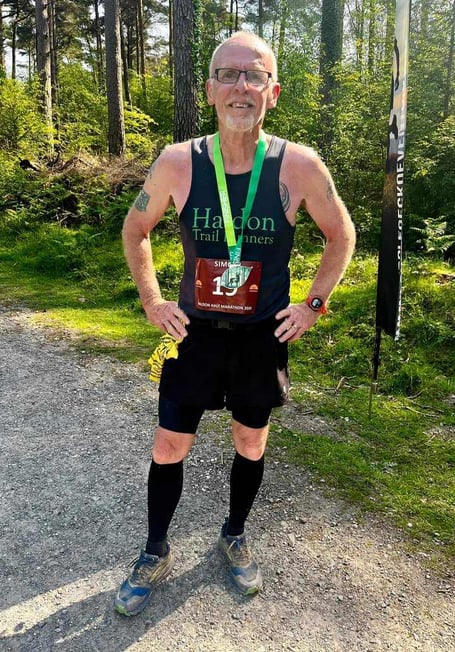 Simon Bunday of the Haldon Trail Runners