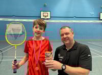 Serving up winners at junior badminton club