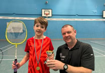 Serving up winners at junior badminton club