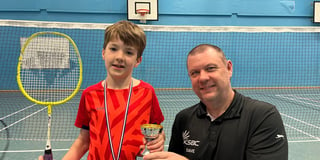 Serving up winners at junior badminton club