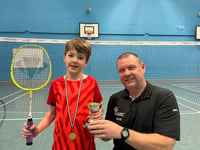 Serving up winners at junior badminton club