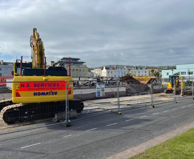 Former aquarium razed to make way for toilets