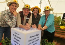 County Show Gold for Kennford charity’s sensory garden 