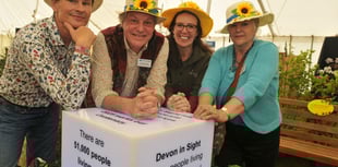 County Show Gold for Kennford charity’s sensory garden 
