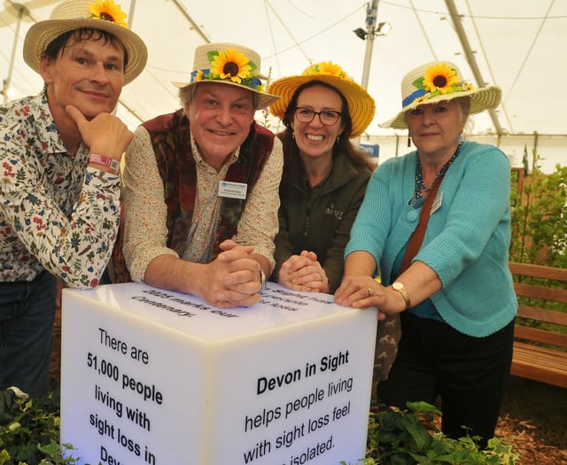County Show Gold for Kennford charity’s sensory garden 