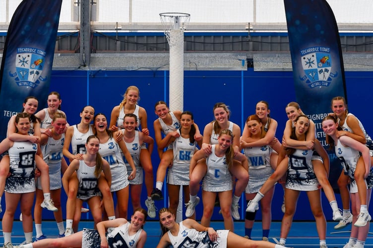 One of the many successful Teignbridge Titans' teams