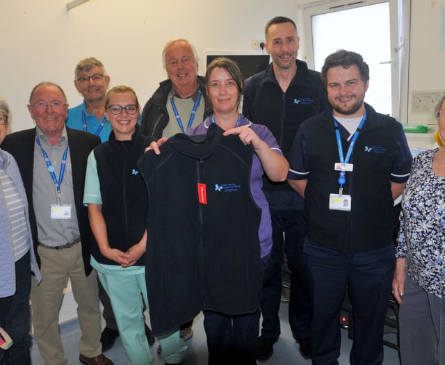A warming gesture from hospital's League of Friends
