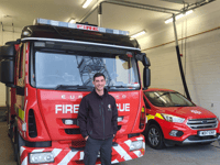 Command beckons for firefighter Taylor after passing training course