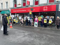 Queen Street protest as work starts on road scheme
