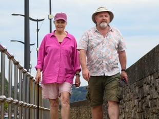 Teignmouth councillor walks the talk