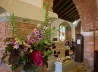 Blaze of colour at St Blaise