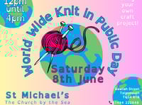 Crafters to get their knit off in public