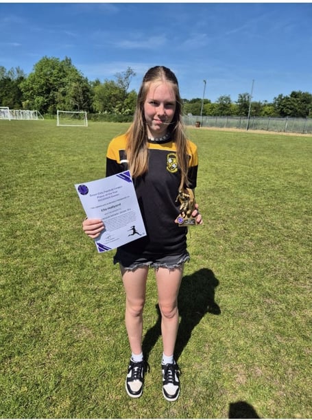 Buckland award winner Ella Halfyard