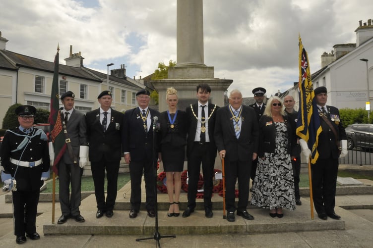 Newton Abbot observes the anniversary of the D-Day landings 80 years on