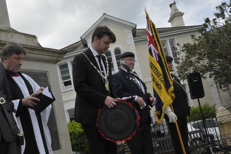 Newton Abbot observes the anniversary of the D-Day landings 80 years on