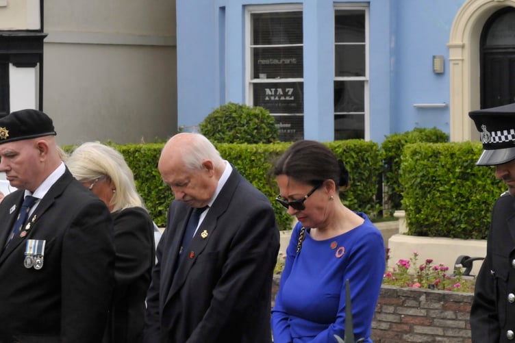 Newton Abbot observes the anniversary of the D-Day landings 80 years on
