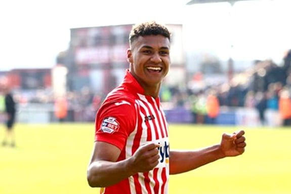 Former Exeter City forward Ollie Watkins