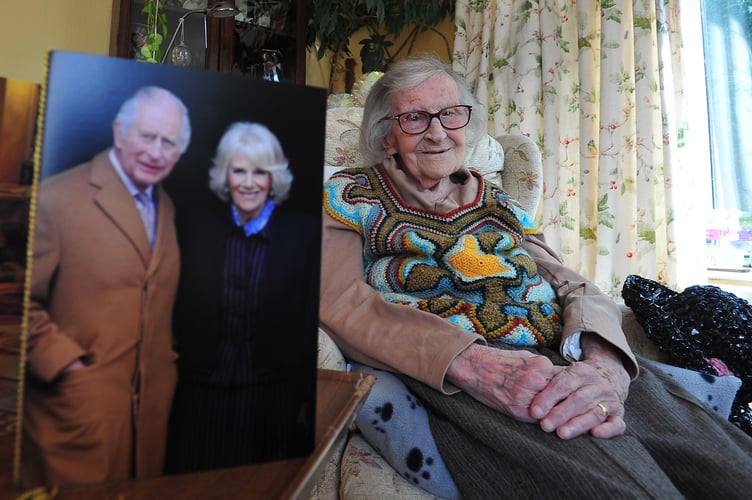 Bishopsteignton resident Poppy Scott  who reached the impressive age of 107 years young  this week