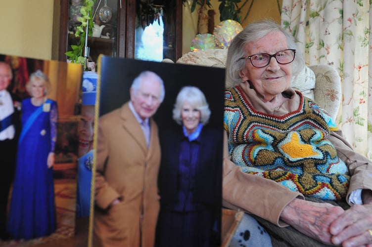 Bishopsteigtnon resident Poppy Scott  who reached the impressive age of 107 years young  this week