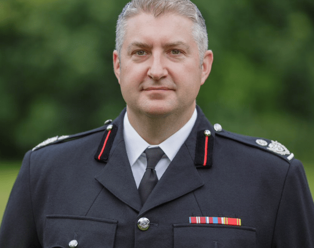 Chief Fire Officer Gavin Ellis
