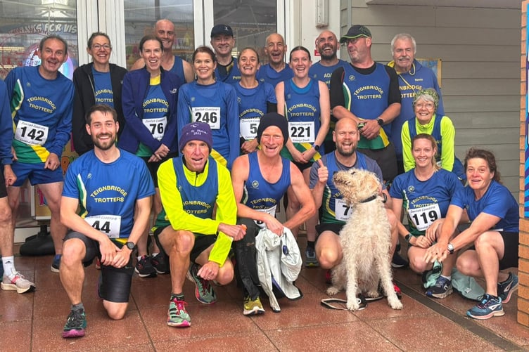 Teignbridge Trotters at the Dawlish Dash