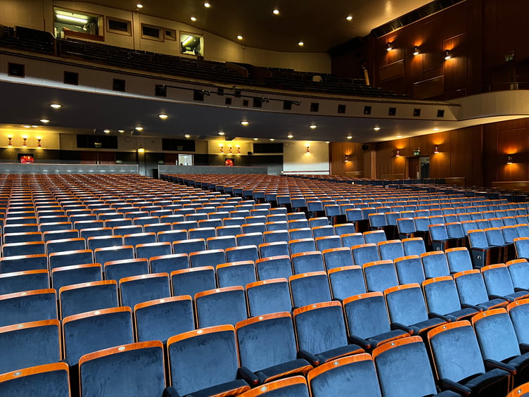 The new look auditorium at the Princess Theatre