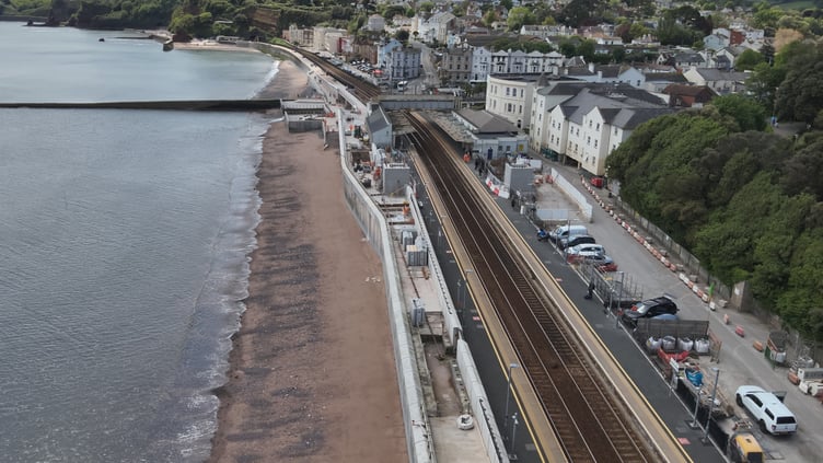 Dawlish station car park. Photo Network Rail