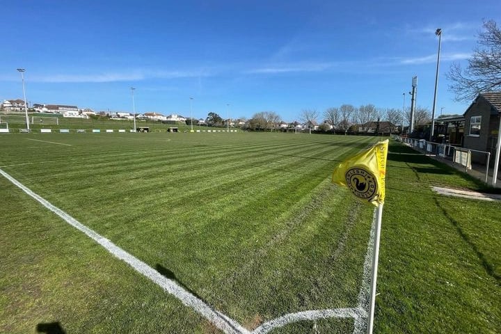 Dawlish United's home Sandy Lane
