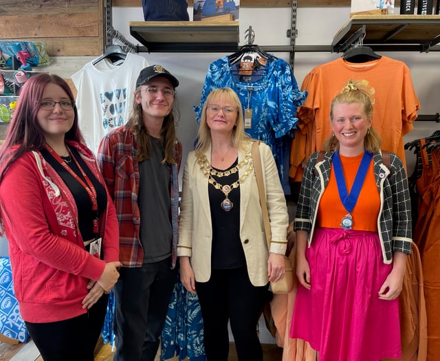 Mayor tours the town