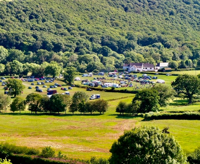 Village show in the heart of the Teign Valley