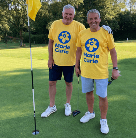 Mike Lang and Pat Darch still standing at the end of the day!