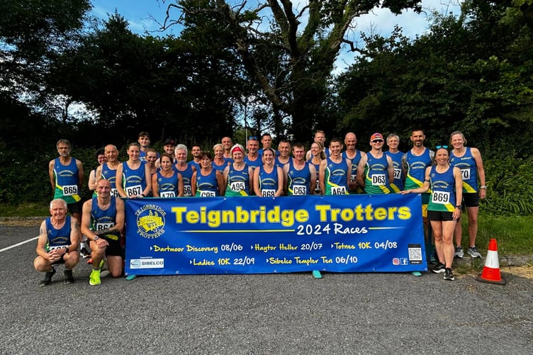 The Teignbridge Trotters team