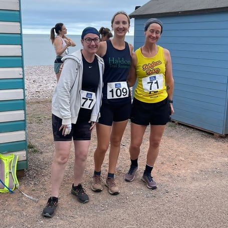 Trail Runner trio Cat, Alice and Hannah