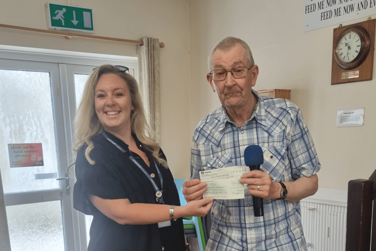 A PARTY FOR THE AGES: James Doyle's 75th birthday was a hoot, raising more than £1000 for Rowcroft in the process