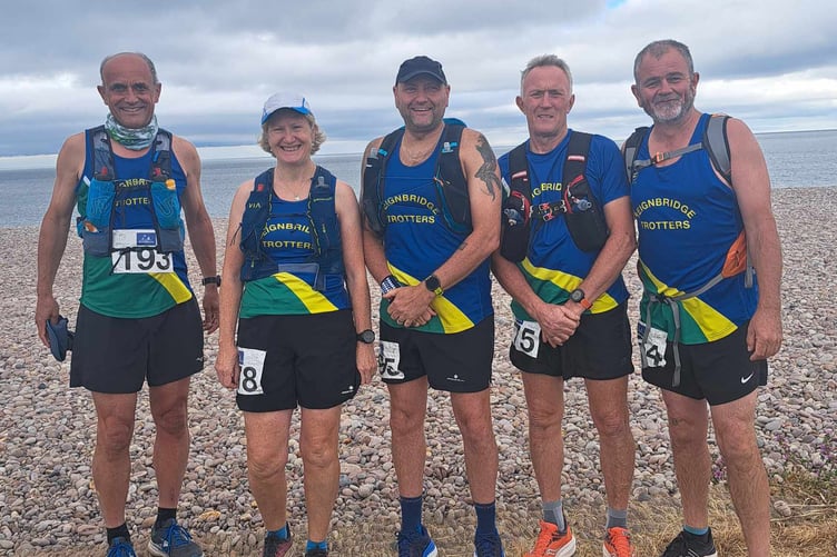 Teignbridge Trotters' Exe Estuary team