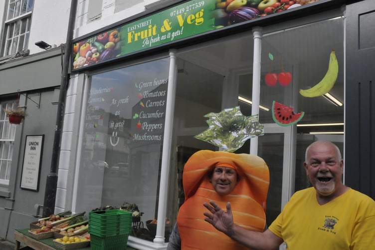 Newton Abbot's newest greengrocers, East Street Fruit and Veg, opened this week