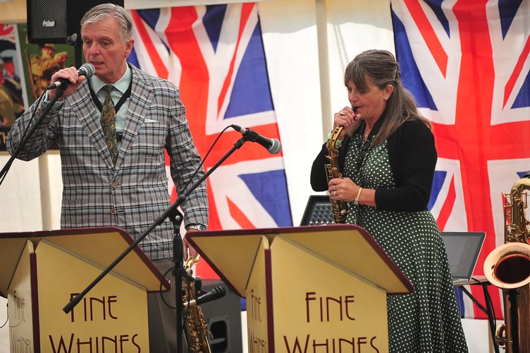 Back to the 1940s weekend with the South Devon Railway at Buckfastleigh. Period music from Fine Whines