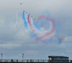 End of the runway for Teignmouth Airshow