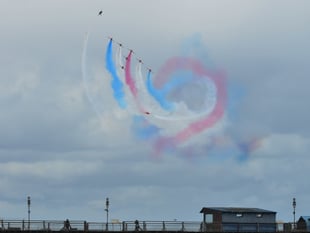 End of the runway for Teignmouth Airshow