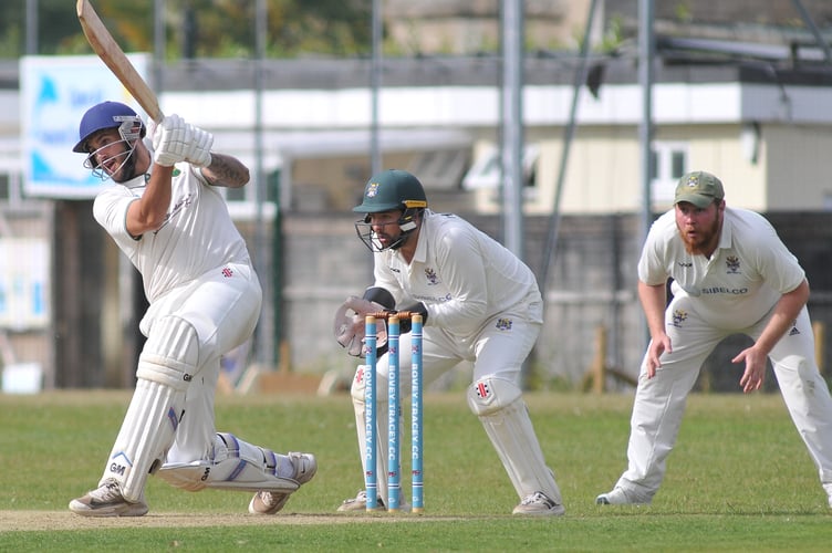 Devon Cricket League Premier  Division West. Bovey Tracey versus Cornwood. 