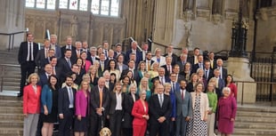 Newton Abbot's new MP arrives in Parliament 