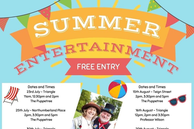 Teignmouth Summer Entertainment 2024