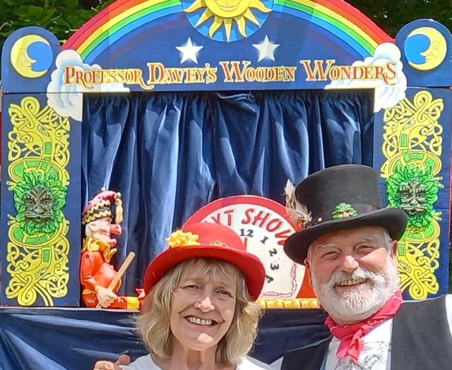 Punch and Judy move into town