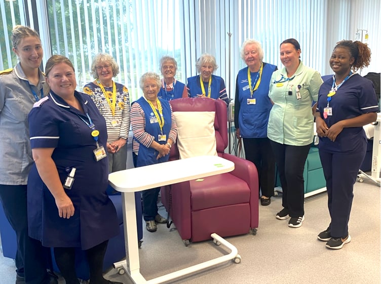 Newton Abbot Hospital League of Friends presentation