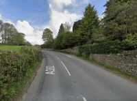 Road closed both ways due to accident 