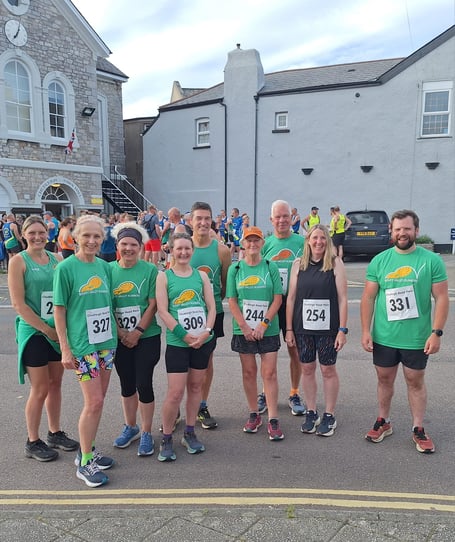 BVR representatives at the Chudleigh Race
