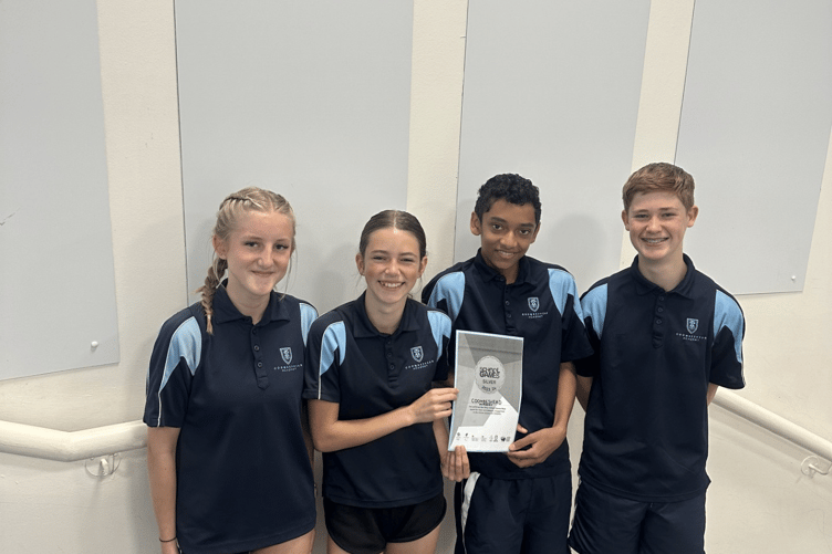 Four Coombeshead students