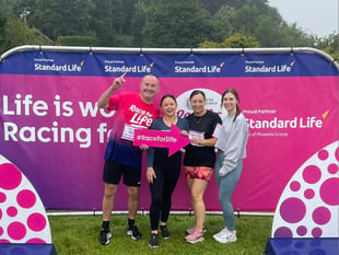 Nurses join Race For Life 