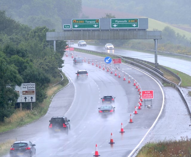 Accident and spillage shuts A38