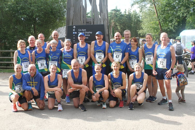 Teignbridge Trotters at the Forest Flyer